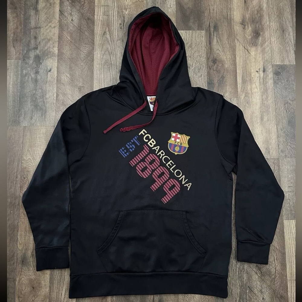 FC Barcelona Black Hoodie